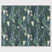 美しいフローラ ラッピングペーパー (フラット)