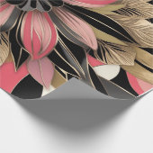 美しいフローラ ラッピングペーパー (角)