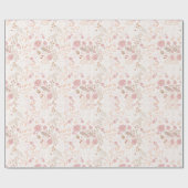 美しいフローラ ラッピングペーパー (フラット)