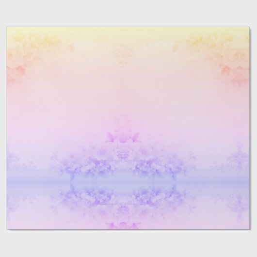 美しいフローラ ラッピングペーパー (フラット)