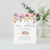 美しいフローラ |新しいアドレスの移動のお知らせ 案内ポストカード (スタンド正面)