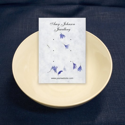 美しいフローラ | 6スタッド表示カード 名刺