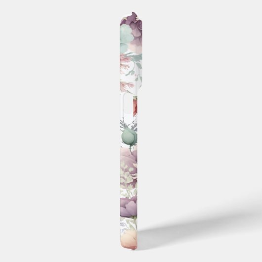 美しいフローラ | DIYモノグラム Case-Mate iPhoneケース (裏面 / 右)