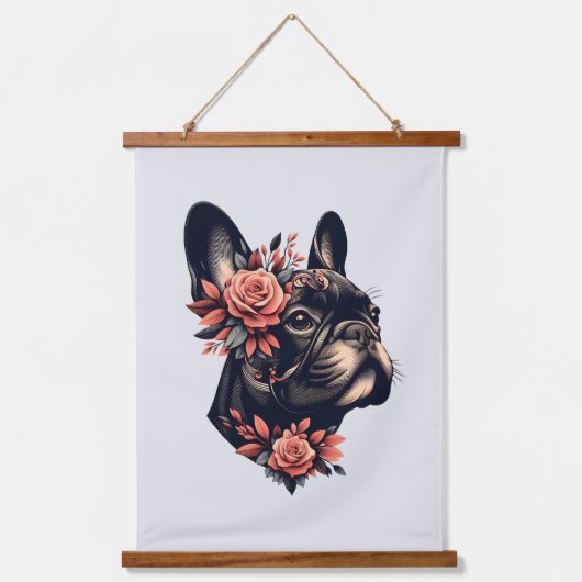 美しいフ芸術的レンキ 吊り下げ型タペストリー (正面)