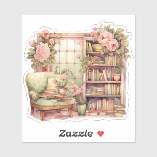 美しいブックコーナーステッカー シール (シート)