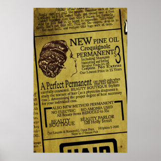 美しいブティック ポスター