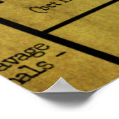 美しいブティック ポスター (角)