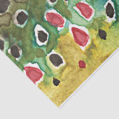 美しいブラウントラウトの皮だけ 薄葉紙 (詳細)