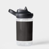 美しいブラックバレリナダンス ウォーターボトル (右面)