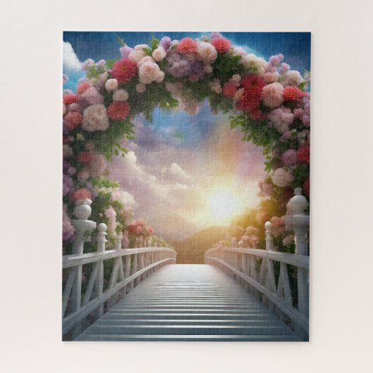 美しいブリッジへ天国 ジグソーパズル (縦)