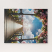 美しいブリッジへ天国 ジグソーパズル (横)