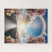 美しいブリッジへ天国 ジグソーパズル (横)