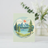 美しいブリティッシュコロンビア ポストカード (スタンド正面)