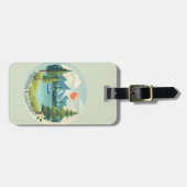 美しいブリティッシュコロンビア ラゲッジタグ (正面横)