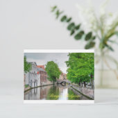 美しいブリュージュ運河 ポストカード (スタンド正面)