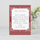 美しいブルゴーニュのカード 招待状 (スタンド正面)