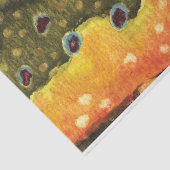 美しいブルックマス釣り 薄葉紙 (詳細)