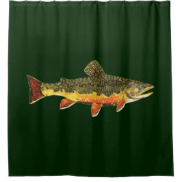 『美しいブルック·トラウト』 シャワーカーテン