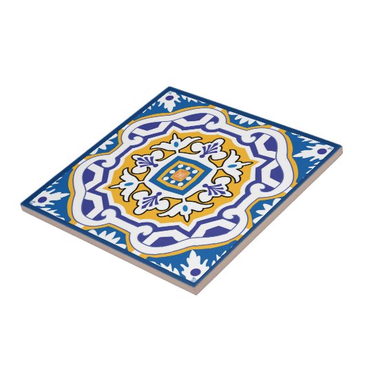 💙美しいブルーアズレホスIV XXL タイル (側面)