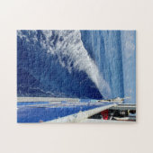 美しいブルーウォーター・オブ・ハワイパズル ジグソーパズル (横)