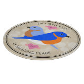 美しいブルーバード:あらゆる記念年 カッティングボード (角)