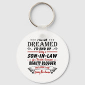 美しいブロガーの法素晴らし律息子 キーホルダー (正面)