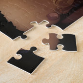 美しいブロンドの女性 ジグソーパズル (側面)