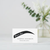 美しいブローズバープロフェッショナルアーティスト 名刺 (スタンド正面)