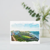 美しいプエルトリコの風景旅行 ポストカード (スタンド正面)