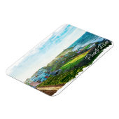 美しいプエルトリコの風景旅行 マグネット (左側)