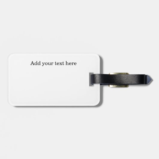 美しいプエルトリコの風景旅行 ラゲッジタグ (裏面横)