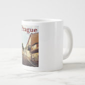 美しいプラハ名物マグカップ ジャンボコーヒーマグカップ (正面右)