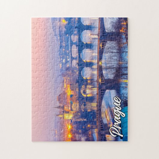 美しいプラハ,チェコ ジグソーパズル (縦)