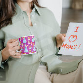 美しいプリンセスセラミック コーヒーマグカップ