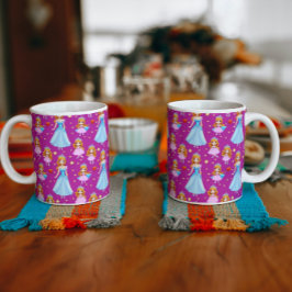 美しいプリンセスセラミック ジャンボコーヒーマグカップ