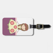 美しいプリンセス娘 ラゲッジタグ (正面横)