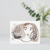 美しいプリンセス ポストカード (スタンド正面)