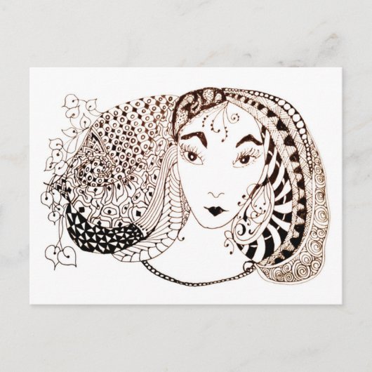 美しいプリンセス ポストカード (正面)