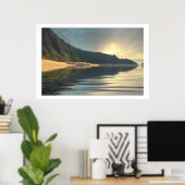 美しいプリント ポスター (ホームオフィス)