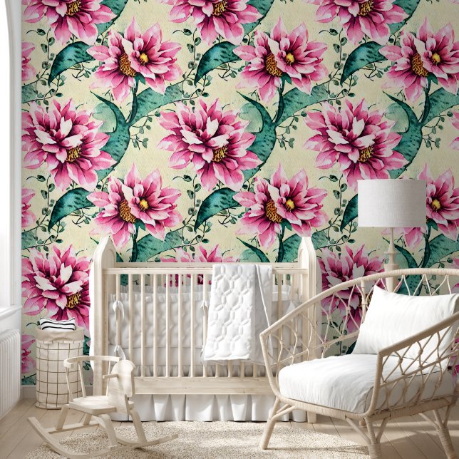 美しいプロフェッショナルの絵画水色の花 壁紙 (キッズ)