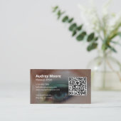 美しいプロフェッショナルメーキャップ 名刺 (スタンド正面)