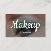 美しいプロフェッショナルメーキャップ 名刺 (裏面)