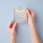 美しいプロフェッショナル チラシ (手)