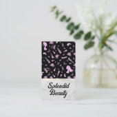 美しいヘアサロンパターン 予約カード (スタンド正面)