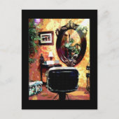 美しいヘアサロン ポストカード (正面)