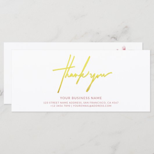 美しいヘア&メイクアップギフト券 (正面/裏面)