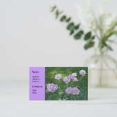 美しいヘッジバラの名刺 名刺 (スタンド正面)