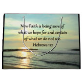 美しいヘブラウス11:1日の出 ラージペーパーバッグ (正面)