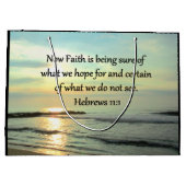 美しいヘブラウス11:1日の出 ラージペーパーバッグ (裏面)