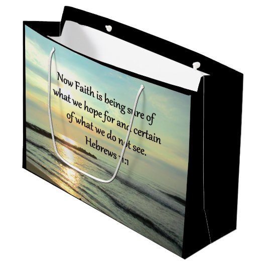 美しいヘブラウス11:1日の出 ラージペーパーバッグ (正面アングル)